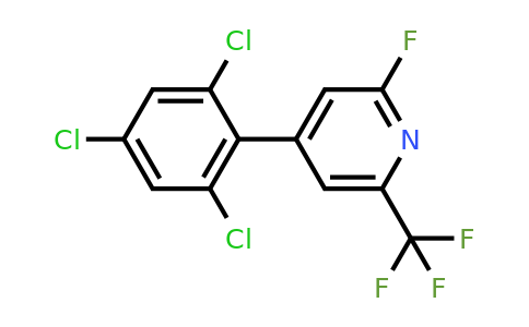 1361524-29-9 | 2-Fluoro-4-(2,4,6-trichlorophenyl)-6-(trifluoromethyl)pyridine