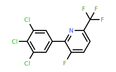 1361524-38-0 | 3-Fluoro-2-(3,4,5-trichlorophenyl)-6-(trifluoromethyl)pyridine