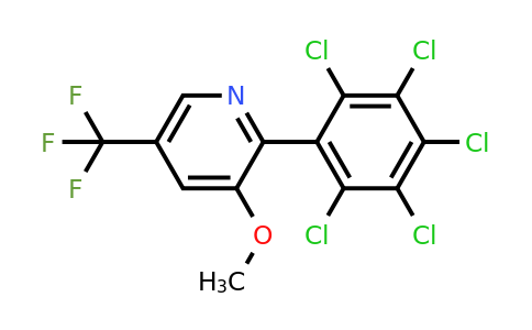 1361524-40-4 | 3-Methoxy-2-(perchlorophenyl)-5-(trifluoromethyl)pyridine