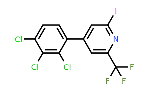 1361524-54-0 | 2-Iodo-4-(2,3,4-trichlorophenyl)-6-(trifluoromethyl)pyridine