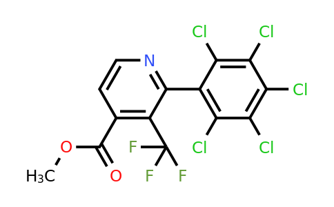 1361527-13-0 | Methyl 2-(perchlorophenyl)-3-(trifluoromethyl)isonicotinate