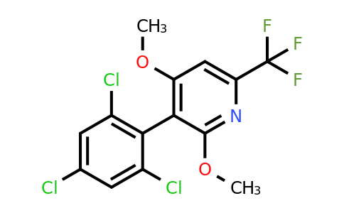 1361527-16-3 | 2,4-Dimethoxy-3-(2,4,6-trichlorophenyl)-6-(trifluoromethyl)pyridine