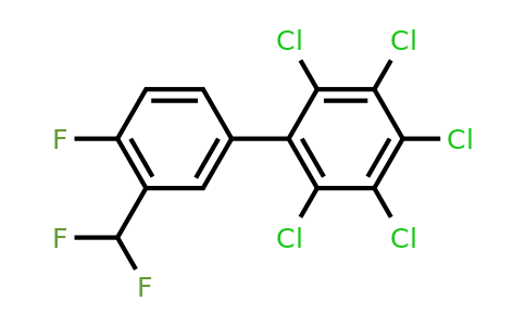1361527-50-5 | 3'-(Difluoromethyl)-4'-fluoro-2,3,4,5,6-pentachlorobiphenyl