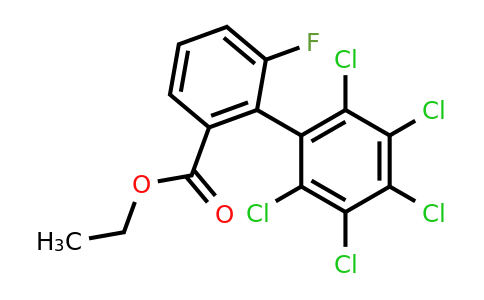 1361527-89-0 | Ethyl 6-fluoro-2',3',4',5',6'-pentachlorobiphenyl-2-carboxylate