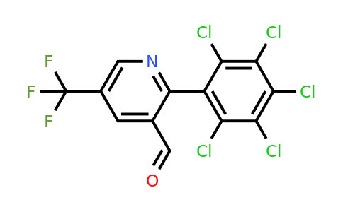 1361528-19-9 | 2-(Perchlorophenyl)-5-(trifluoromethyl)nicotinaldehyde