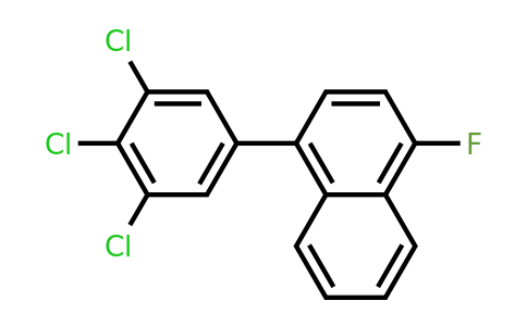 1361528-29-1 | 1-Fluoro-4-(3,4,5-trichlorophenyl)naphthalene