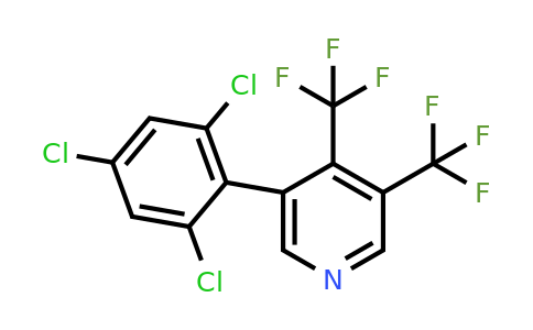 1361528-42-8 | 4,5-Bis(trifluoromethyl)-3-(2,4,6-trichlorophenyl)pyridine