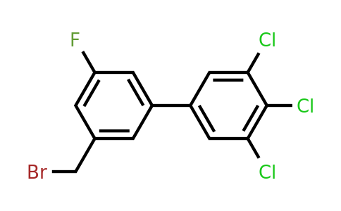 1361528-67-7 | 3'-(Bromomethyl)-5'-fluoro-3,4,5-trichlorobiphenyl