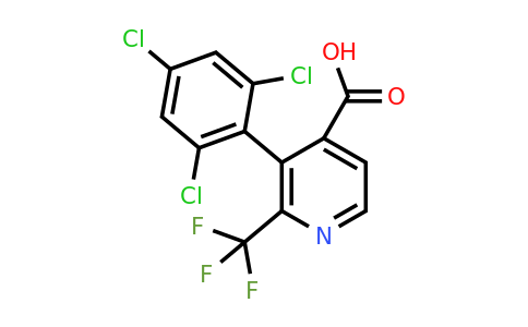 1361529-21-6 | 3-(2,4,6-Trichlorophenyl)-2-(trifluoromethyl)isonicotinic acid
