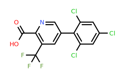 1361529-44-3 | 5-(2,4,6-Trichlorophenyl)-3-(trifluoromethyl)picolinic acid