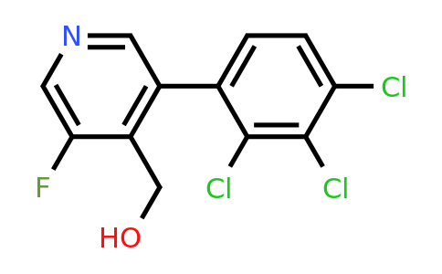 1361529-47-6 | 3-Fluoro-5-(2,3,4-trichlorophenyl)pyridine-4-methanol