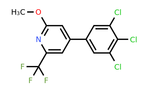 1361529-60-3 | 2-Methoxy-4-(3,4,5-trichlorophenyl)-6-(trifluoromethyl)pyridine