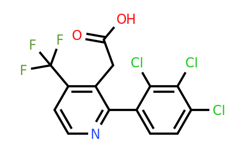 1361529-62-5 | 2-(2,3,4-Trichlorophenyl)-4-(trifluoromethyl)pyridine-3-acetic acid