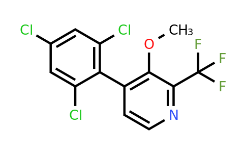 1361529-74-9 | 3-Methoxy-4-(2,4,6-trichlorophenyl)-2-(trifluoromethyl)pyridine