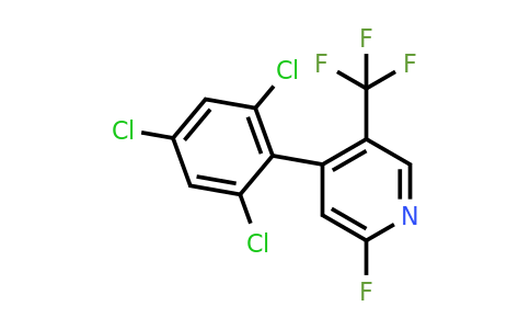 1361529-76-1 | 2-Fluoro-4-(2,4,6-trichlorophenyl)-5-(trifluoromethyl)pyridine