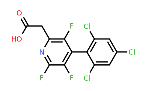 1361530-25-7 | 4-(2,4,6-Trichlorophenyl)-3,5,6-trifluoropyridine-2-acetic acid