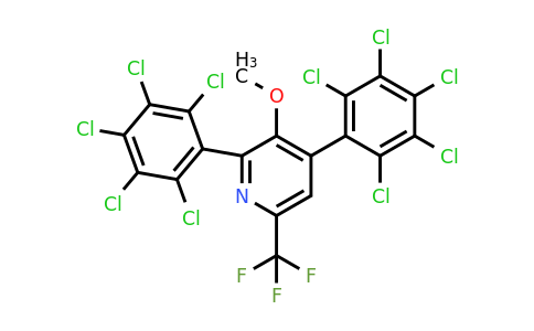 1361530-76-8 | 2,4-Bis(perchlorophenyl)-3-methoxy-6-(trifluoromethyl)pyridine