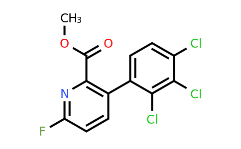 1361530-77-9 | Methyl 6-fluoro-3-(2,3,4-trichlorophenyl)picolinate
