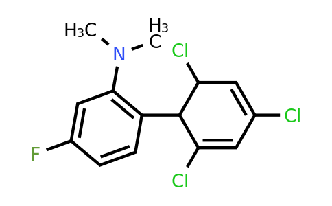1361531-38-5 | [5-Fluoro-2-(2,4,6-trichlorocyclohexa-2,4-dienyl)-phenyl]-dimethyl-amine