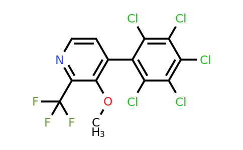 1361531-41-0 | 3-Methoxy-4-(perchlorophenyl)-2-(trifluoromethyl)pyridine