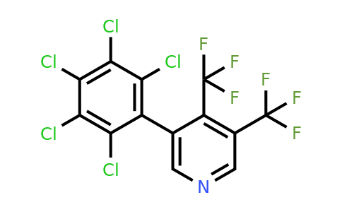 1361532-03-7 | 4,5-Bis(trifluoromethyl)-3-(perchlorophenyl)pyridine