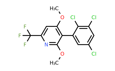 1361532-21-9 | 2,4-Dimethoxy-3-(2,3,5-trichlorophenyl)-6-(trifluoromethyl)pyridine