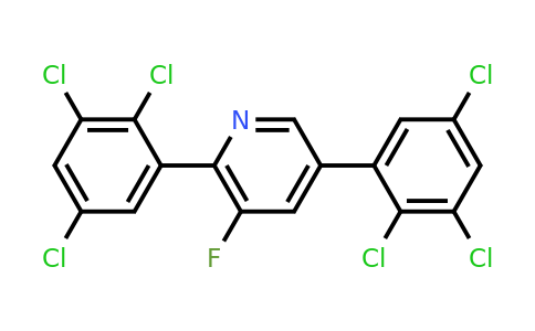 1361532-85-5 | 2,5-Bis(2,3,5-trichlorophenyl)-3-fluoropyridine
