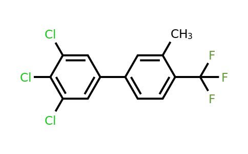 1361532-86-6 | 3'-Methyl-3,4,5-trichloro-4'-(trifluoromethyl)biphenyl