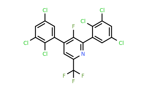 1361532-90-2 | 2,4-Bis(2,3,5-trichlorophenyl)-3-fluoro-6-(trifluoromethyl)pyridine
