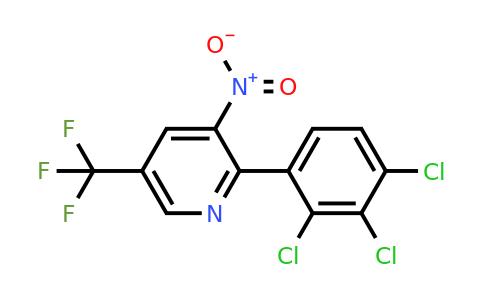 1361533-17-6 | 3-Nitro-2-(2,3,4-trichlorophenyl)-5-(trifluoromethyl)pyridine