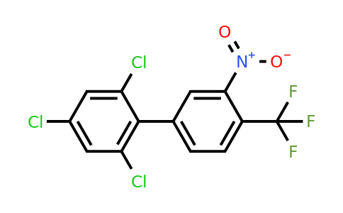 1361533-34-7 | 3'-Nitro-2,4,6-trichloro-4'-(trifluoromethyl)biphenyl