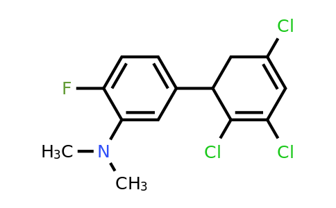 1361534-46-4 | [2-Fluoro-5-(2,3,5-trichlorocyclohexa-2,4-dienyl)-phenyl]-dimethyl-amine