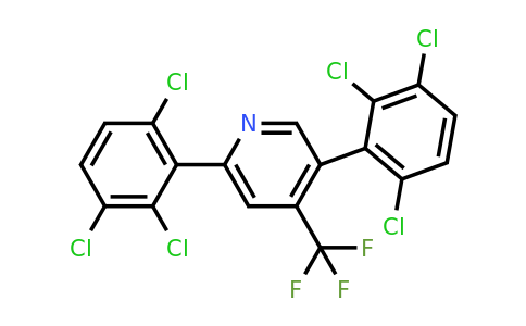 1361534-48-6 | 2,5-Bis(2,3,6-trichlorophenyl)-4-(trifluoromethyl)pyridine