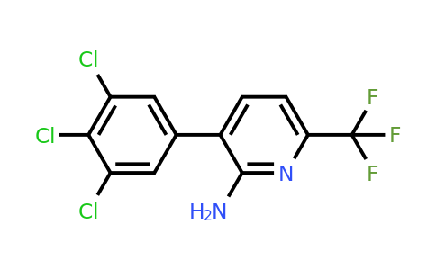1361534-66-8 | 2-Amino-3-(3,4,5-trichlorophenyl)-6-(trifluoromethyl)pyridine