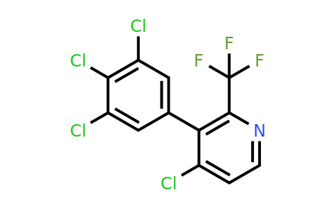 1361534-86-2 | 4-Chloro-3-(3,4,5-trichlorophenyl)-2-(trifluoromethyl)pyridine