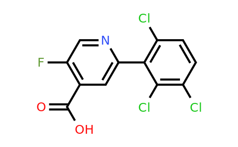 1361534-88-4 | 5-Fluoro-2-(2,3,6-trichlorophenyl)isonicotinic acid