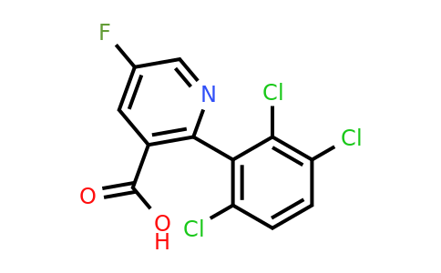 1361535-02-5 | 5-Fluoro-2-(2,3,6-trichlorophenyl)nicotinic acid