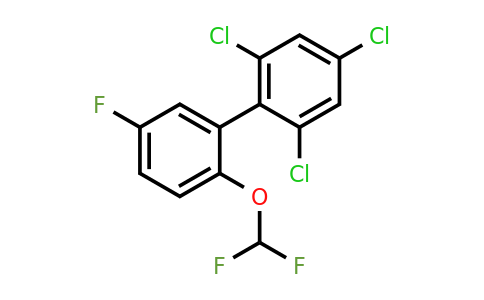1361535-37-6 | 2'-(Difluoromethoxy)-5'-fluoro-2,4,6-trichlorobiphenyl
