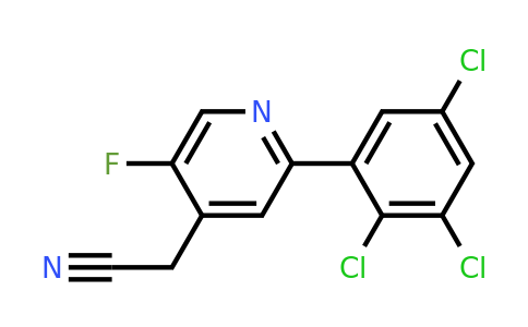 1361535-55-8 | 5-Fluoro-2-(2,3,5-trichlorophenyl)pyridine-4-acetonitrile