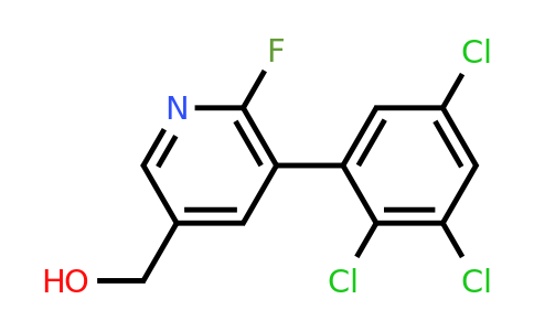 1361535-62-7 | 2-Fluoro-3-(2,3,5-trichlorophenyl)pyridine-5-methanol