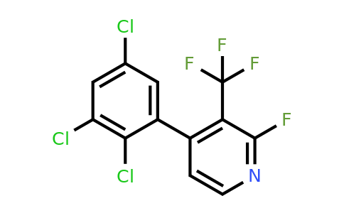 1361535-84-3 | 2-Fluoro-4-(2,3,5-trichlorophenyl)-3-(trifluoromethyl)pyridine