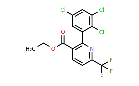 Ethyl 2-(2,3,5-trichlorophenyl)-6-(trifluoromethyl)nicotinate