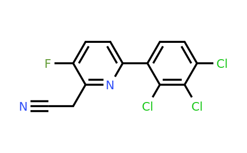 1361536-16-4 | 3-Fluoro-6-(2,3,4-trichlorophenyl)pyridine-2-acetonitrile