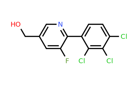 1361536-41-5 | 3-Fluoro-2-(2,3,4-trichlorophenyl)pyridine-5-methanol