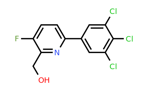 1361536-47-1 | 3-Fluoro-6-(3,4,5-trichlorophenyl)pyridine-2-methanol