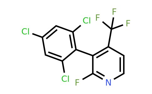 1361536-64-2 | 2-Fluoro-3-(2,4,6-trichlorophenyl)-4-(trifluoromethyl)pyridine