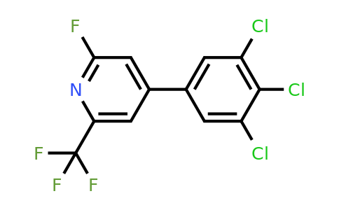 1361536-73-3 | 2-Fluoro-4-(3,4,5-trichlorophenyl)-6-(trifluoromethyl)pyridine