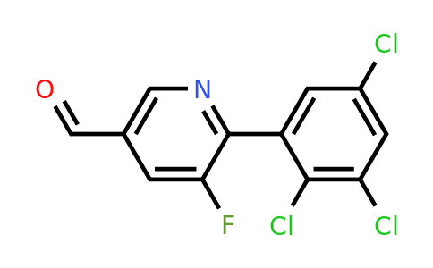 1361539-27-6 | 5-Fluoro-6-(2,3,5-trichlorophenyl)nicotinaldehyde