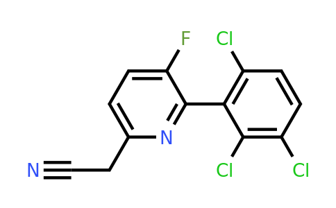 1361540-14-8 | 3-Fluoro-2-(2,3,6-trichlorophenyl)pyridine-6-acetonitrile