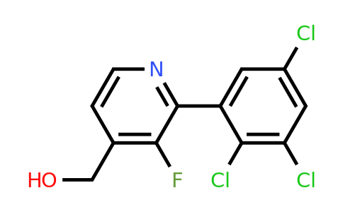 1361540-27-3 | 3-Fluoro-2-(2,3,5-trichlorophenyl)pyridine-4-methanol